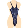 KinkHarness Camisole Strict Leather Zipper